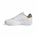 Pantofi sport pentru femei Adidas Court Platform Alb