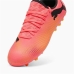 Childrens Football Boots Puma Future 7 Play MG Orange Dark Orange