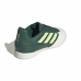 Chuteiras de Futebol de Salão Infantis Adidas Super Sala 2 Verde Ciano Infantil Homem