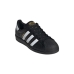 Buty sportowe Casual Dziecięce Adidas SUPERSTAR J EF5398 Czarny