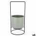 Vaso con supporto Vinthera Moa Verde Metallo 18 x 18 x 39 cm (6 Unità)