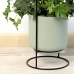 Planter with stand Vinthera Moa Green Metal 18 x 18 x 39 cm (6 Units)