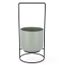 Vaso con supporto Vinthera Moa Verde Metallo 18 x 18 x 39 cm (6 Unità)