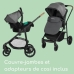 Cărucior de plimbat bebe Haze 3 in 1 i-Size Gri