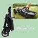 Cărucior de plimbat bebe Haze 3 in 1 i-Size Gri