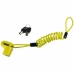 Cadeado com chave Burg-Wachter 520 50 Yellow SB Retangular