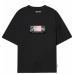 Men’s Short Sleeve T-Shirt Jack & Jones JORPORTLAND BLOCK BRANDING SS CN LN 12262662 Black