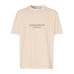 Kortærmet T-shirt til Mænd Jack & Jones JORBRONX TEE SS CREW NECK FST 12263936 Beige