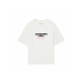 Kortærmet T-shirt til Mænd Jack & Jones JORBUSHWICK TEE SS CREW NECK FST 12263939 Hvid