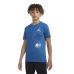 Camiseta de Manga Corta Infantil Nike JDB AIR GLOBE JORDAN SS TEE 95D121 U1R Azul