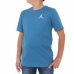 Barn T-shirt med kortärm Nike JDB JUMPMAN AIR EMB 95A873 U1R Blå