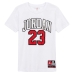 Camiseta de Manga Corta Infantil Nike JDB PRACTICE FLIGHT 95A088 001 Blanco