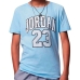 Camiseta de Manga Corta Infantil Nike JDB PRACTICE FLIGHT 95A088 B9F Azul