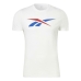 Ανδρική Μπλούζα με Κοντό Μανίκι Reebok GS VECTOR TEE 100065058 Λευκό