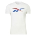 Camisola de Manga Curta Homem Reebok GS VECTOR TEE 100065058 Branco