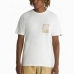 Camiseta de Manga Corta Hombre Vans SUN AND SURF SS TEE VN000G5KFS81 Blanco