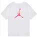 Child's Short Sleeve T-Shirt Nike White