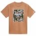 Camiseta de Manga Corta Hombre Vans MN CLASSIC PRINT BOX VN0A5E7YD051 Naranja