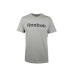 Ανδρική Μπλούζα με Κοντό Μανίκι Reebok GS REEBOK LINEAR READ TEE 100038780 Γκρι