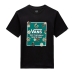 Детски Тениска с къс ръкав Vans FUNGI BOX FILL TEE-B VN000FGCBLK1 Черен