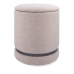 Puff Vinthera Moa Beige Madera 32 x 40 cm (2 Unidades)