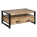 Mesa auxiliar MARA Negro Natural 100 x 60 x 45 cm 100 x 45 x 60 cm