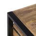 Mesa de apoio MARA Preto Natural 100 x 60 x 45 cm 100 x 45 x 60 cm