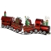 Christmas bauble Home ESPRIT Red Green Train 133 x 24 x 52 cm