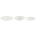 Conjunto de Louça Home ESPRIT Branco Porcelana 27 x 27 x 2 cm 18 Peças