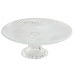 Assiette plate Home ESPRIT Transparent Verre 20,5 x 20,5 x 7,5 cm