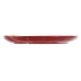 Plate Home ESPRIT Red Stoneware Modern 32 x 31 x 3,5 cm