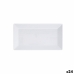 Bandeja Quid Select Basic Blanco Melamina 24 x 13 cm (24 Unidades)