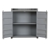 Estantería Home ESPRIT Gris Azul cielo Metal Madera MDF 87 x 44 x 168,5 cm