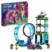 Juego de Construcción Lego City Stuntz 60361 The ultimate challenge for cascadon bikers 385 Piezas