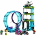 Juego de Construcción Lego City Stuntz 60361 The ultimate challenge for cascadon bikers 385 Piezas