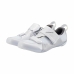 Ténis de ciclismo Shimano Tri TR501 Branco Branco/Cinzento