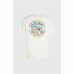 Camiseta de Manga Corta Hombre O'Neill Trvlr  Blanco