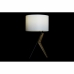 Stolní lampa DKD Home Decor Černý Kov Kaštanová Bílý Hrast 220 V 50 W 35 x 35 x 54 cm