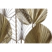 Decoração de Parede DKD Home Decor Dourado Folha de planta 54 x 5 x 91,5 cm