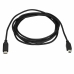 Cable USB C Startech USB2CMB2M            USB C Negro