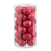 Kerstballen Rood Plastic 6 x 6 x 6 cm (30 Stuks)