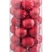 Kerstballen Rood Plastic 6 x 6 x 6 cm (30 Stuks)