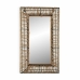 Miroir mural Versa Megara Carré Miroir Rotin Bambou (3 x 50 x 30 cm)