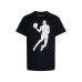 Child's Short Sleeve T-Shirt Jordan Air Black