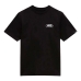 Camiseta de Manga Corta Infantil Vans Essential Negro