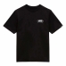 Camiseta de Manga Corta Infantil Vans Essential Negro