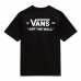 Børne Kortærmet T-shirt Vans Essential Sort