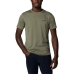 Men’s Short Sleeve T-Shirt Columbia Zero Rules Olive