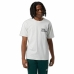 Camiseta de Manga Corta Hombre New Balance Nb Essentials Graphic 1 Sah Blanco