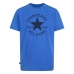 Camiseta de Manga Corta Infantil Converse Sustainable Core Sse Azul